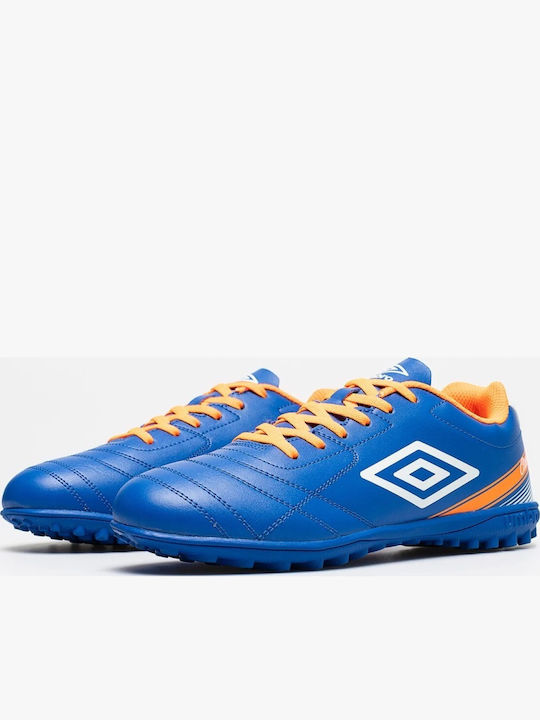 Umbro Classico X Football Shoes with Molded Cleats Blue