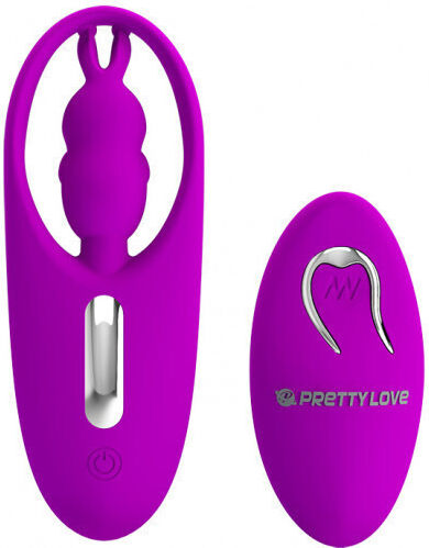Pretty Love Wild Rabbit Vibrator Kaninchen mit Fernbedienung Höschen Stimulator 10.8cm Fuchsia