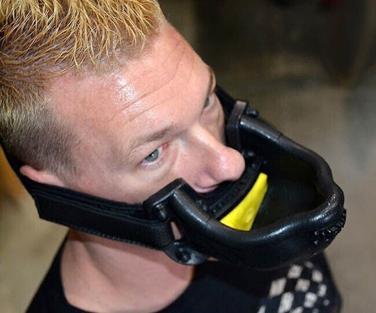 Oxballs Urinal Gag Knebel in Schwarz Farbe