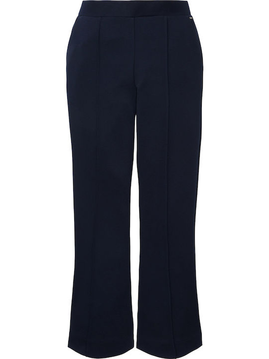 Damen Stoff Hose Marineblau