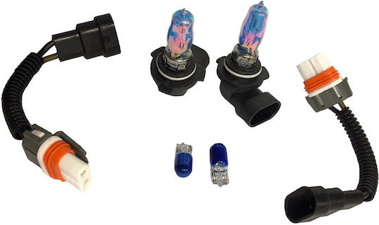 Carner Lămpi Autoturismului HB3 Halogen Roșu 12V 65W 2buc
