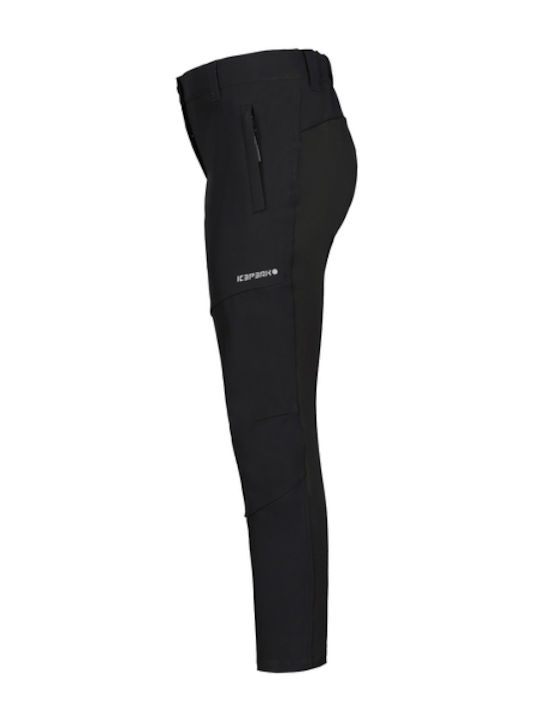 Icepeak Kahaluu Jr IP-51036-543I-990_1 Pantaloni de schi și snowboard pentru copii Ski & Snowboard Negru