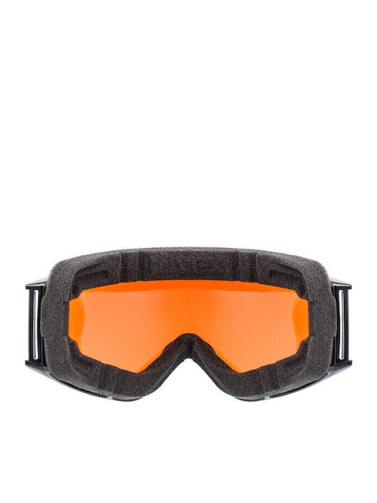 Uvex 3000 LGL Μάσκα Σκι & Snowboard Ενηλίκων Μαύρη με Φακό σε Κόκκινο Χρώμα