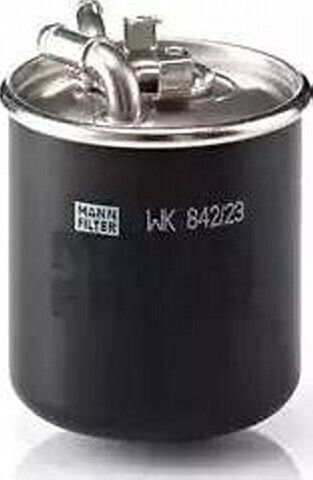 Mann Filter Kraftstofffilter für Autos für Mercedes-Benz A-Klasse W169 / B-Klasse W245 / Sprinter / Vito / Viano Mercedes-Benz Sprinter / Vito WK842/23X