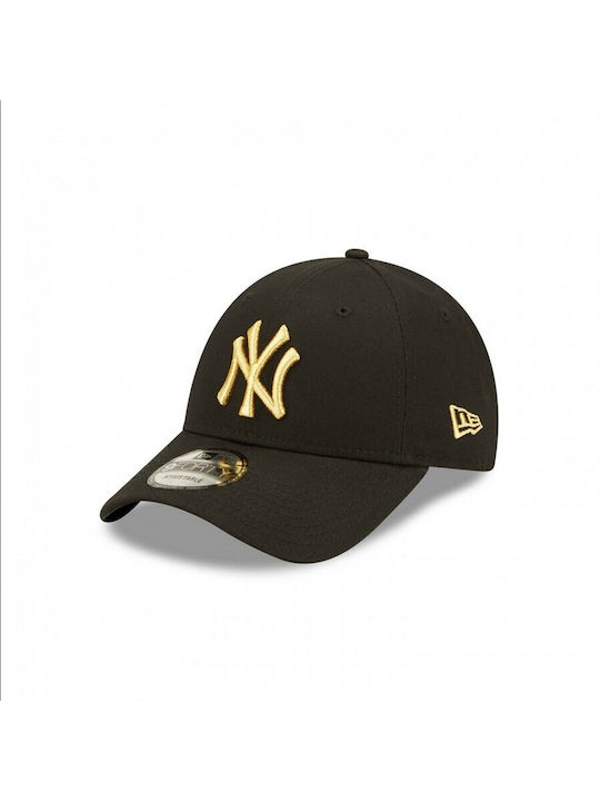 New Era Metallic 9Forty Neyyan Jockey Schwarz