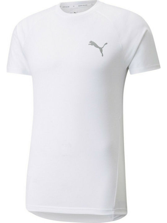 Evostripe Athletic T-shirt White