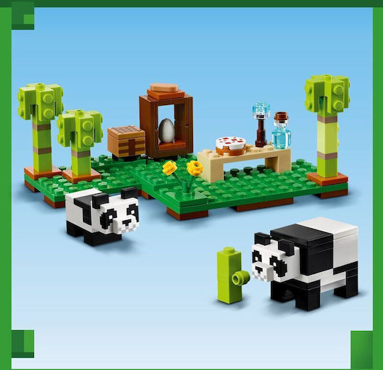LEGO Minecraft The Panda Haven pentru 8+ ani Ani 21245 | Skroutz