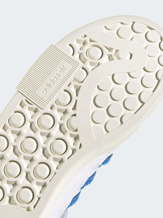Forum Bonega Flatforms Sneakers Cloud White / Bright Royal / Better Scarlet