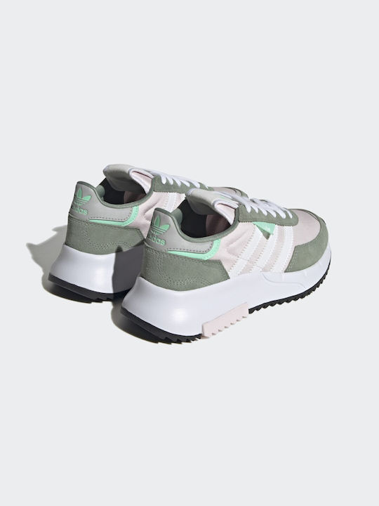 Retropy F2 Femei Sneakers Almost Pink / Cloud White / Silver Green