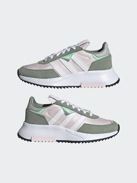 Retropy F2 Femei Sneakers Almost Pink / Cloud White / Silver Green