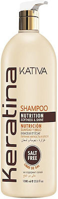 Kativa Keratina Shampoos Shine for All Hair Types 1000ml