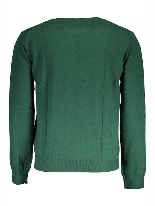 La Martina Men's Long Sleeve Sweater Green