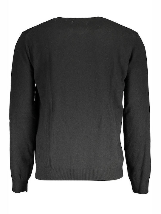 La Martina Men's Long Sleeve Sweater Black