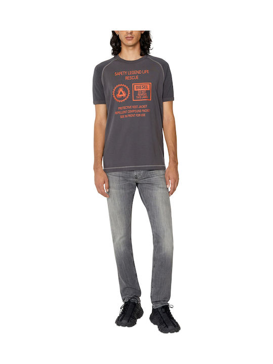 D-Luster Men's Jeans Pants Elastic with Slim Fit Gray