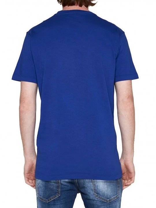 Dsquared2 Herren T-Shirt Kurzarm Blau