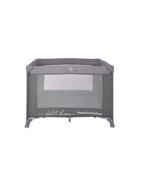 Lorelli Happy Game Zone Cool Park with Mattress Grey Star 100x100cm