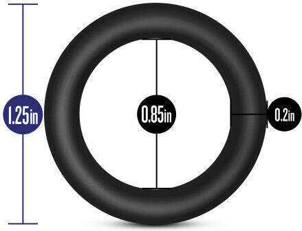 Blush Performance VS2 Cock Rings Small Black