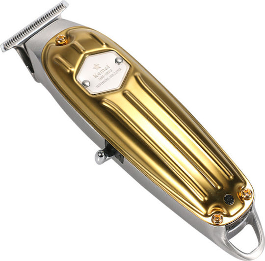 Kemei Rechargeable Hair Clipper Gold KM-1973