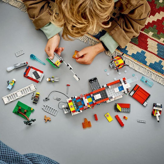 LEGO City Camion de Pompieri de Comandă pentru 7+ Ani