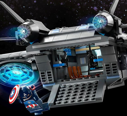 LEGO Marvel The Avengers Quinjet for 9+ Years 795 Pieces