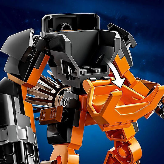 LEGO Lego Marvel Rocket Mech Rüstung Für 6+ Jahre 98 Stück