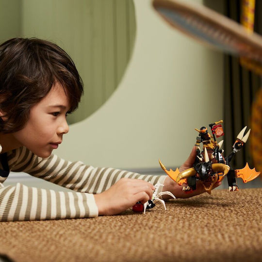 LEGO Ninjago Dragonul de Pământ al lui Cole EVO pentru 7+ Ani