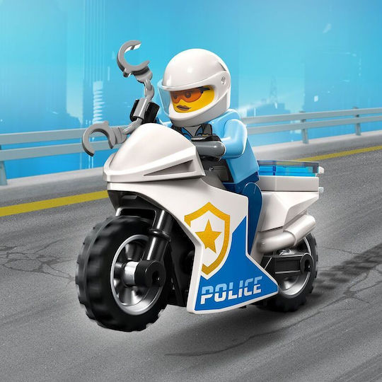 LEGO City Police Bike Car Chase για 5+ Ετών 59τμχ