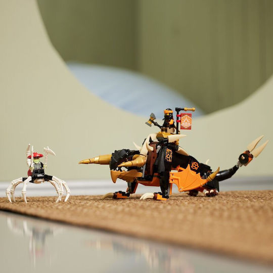 LEGO Ninjago Dragonul de Pământ al lui Cole EVO pentru 7+ Ani