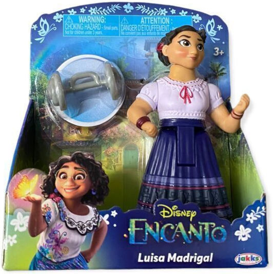Jakks Pacific Encanto Luisa Madrigal Miniature Novelty Toy for 3 Plus Years 7cm (Miscellaneous Designs)