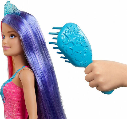 Barbie Păpușă Prințesă Cu Păr Lung Dreamtopia Pentru 3+ Ani 31cm