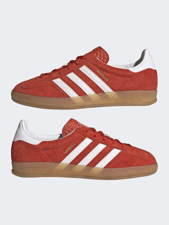 Gazelle Indoor Sneakers Bold Orange / Cloud White / Gum