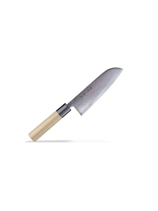 Tojiro Shippu Μαχαίρι Santoku από Δαμασκηνό Ατσάλι 16.5cm