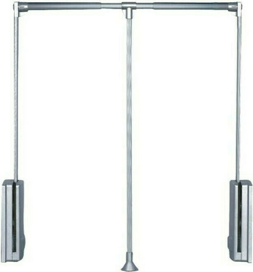 Ergo Metal Wardrobe Lift Silver 131808.0002 1pcs