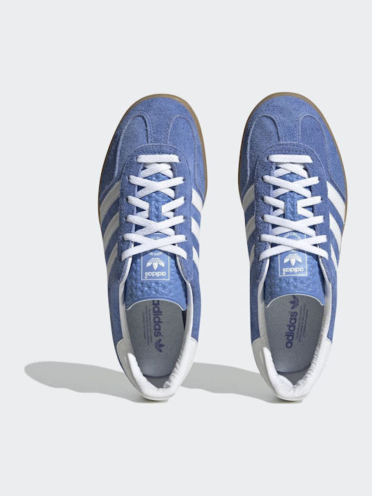Gazelle Indoor Γυναικεία Sneakers Blue Fusion / Cloud White / Gold Metallic