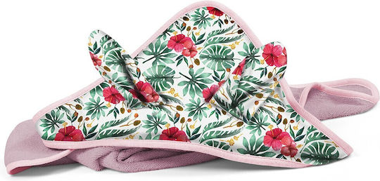 Babyono Детска Худи-Мантия с Качулка 100x100 см Babyono Детска Худи-Мантия с Качулка 100x100 см