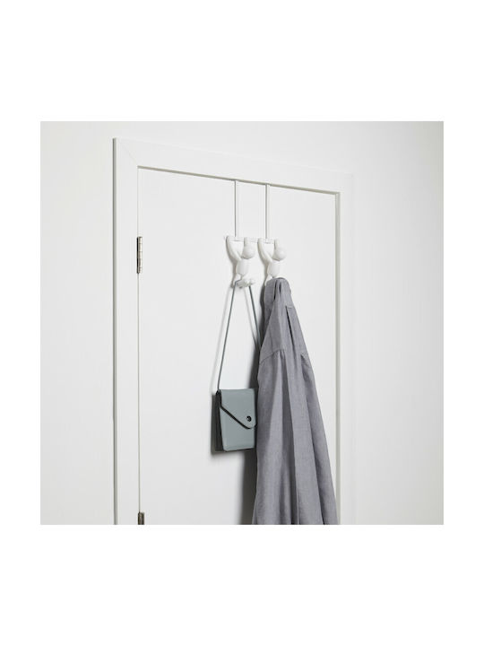 Umbra Door Hook Buddy 2 Slots Plastic 21.6x10.8x31.8 cm