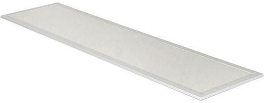 Adeleq Παραλληλόγραμμο Κρεμαστό LED Panel 50W με Θερμό Λευκό Φως 3000K 120x30εκ.