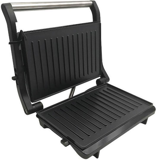 Bass Polska BP-BH10394 Sandwich Maker pentru for 2 Sandwiches Sandvișuri 1000W Neagră