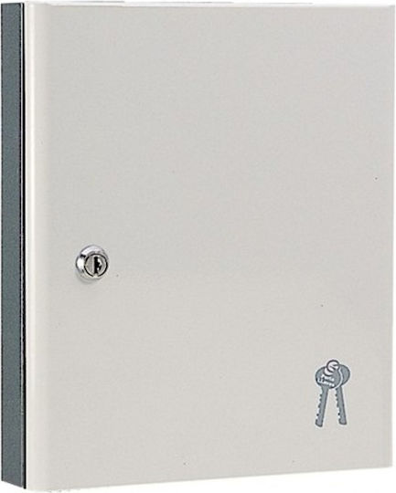 Arregui Wand-Schlüsselanhänger Metallisch PL60 Mit Schloss 60 Haken 30x8x45cm
