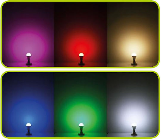 Diolamp LED-Lampe 5W für Fassung GU10 RGBW 400lm