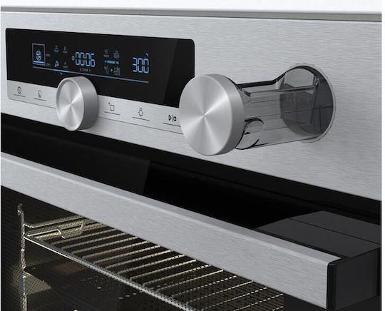Hisense Φούρνος άνω Πάγκου 77lt Π59.5εκ. Inox
