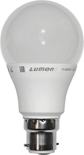 Adeleq LED Bulb 12W 112mm for Socket B22 and Shape A60 Cool White 1200lm