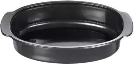 Disposable Plastic Tableware for Hot / Microwave Safe 750ml Black 50pcs