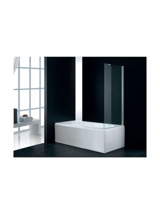 Axis WBX Fixed Side Bathtub 70x140cm Clear Glass