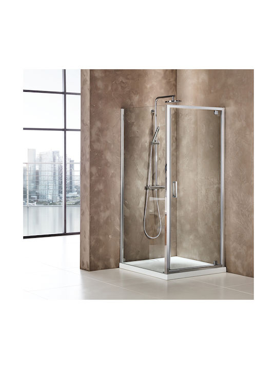 Axis Side Panel Fixed Side for Shower 67-69x185cm Clean Glass