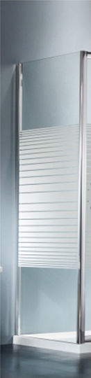 Starlet Side Panel Feste Seite für Dusche 77-79x180cm Streifen