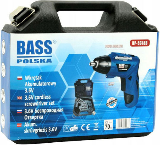 Bass Polska Отвертка На Батерия 3.6V 1x1.6Ah