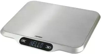 Gruppe YHC1610 Digital Kitchen Scale Up To 15kg Silver