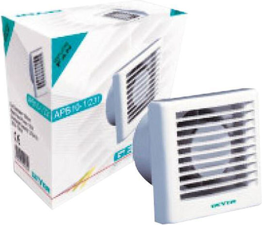 Geyer APB10-1/238 Wall-mounted Ventilator Bathroom 100mm White