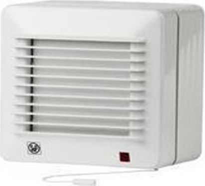 S&P EDM-200C 5211552400 Wall-mounted Ventilator 120mm White